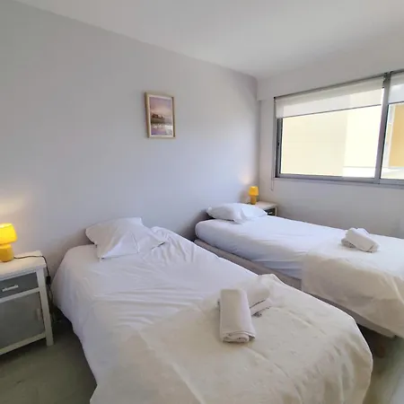 Sandettie A 2 Pas De La Lägenhetshotell Fort-Mahon-Plage